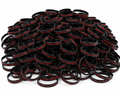 Get Off Your Attitude Wristband (Charcoal and Red) 100 Pack