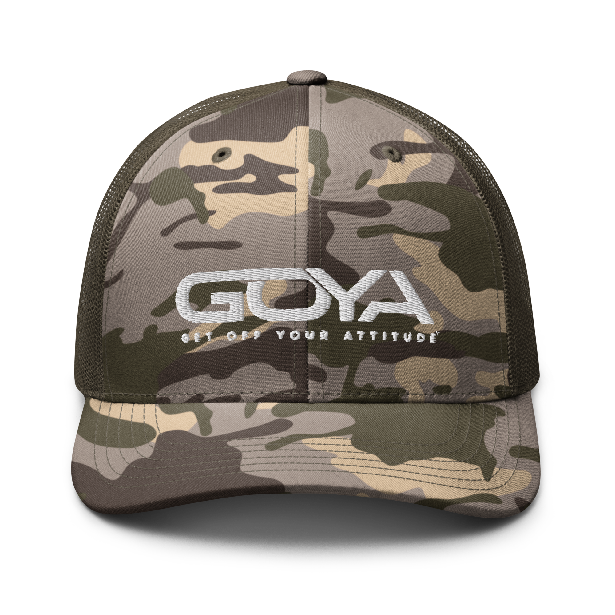 New GOYA Camouflage Trucker Hat