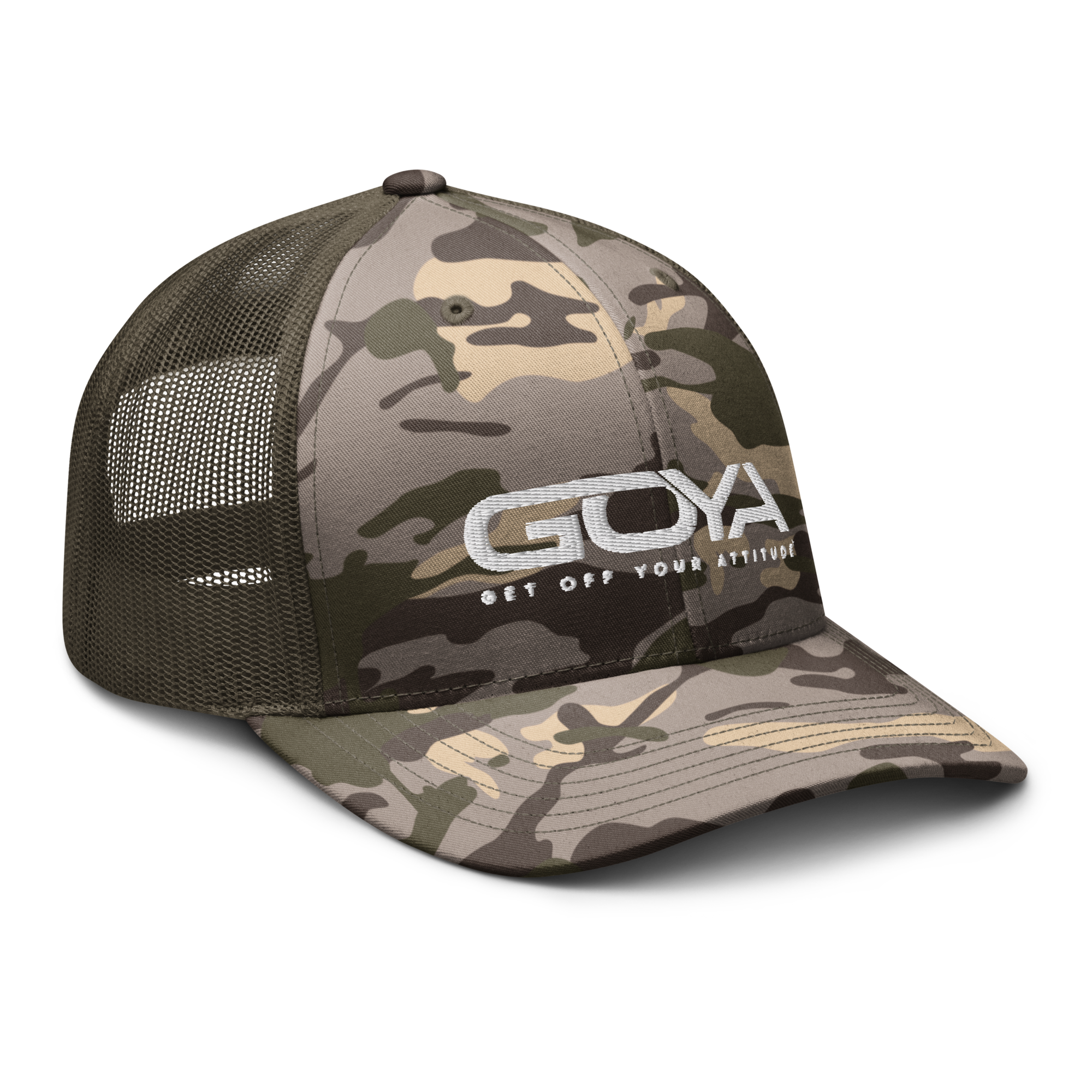 New GOYA Camouflage Trucker Hat
