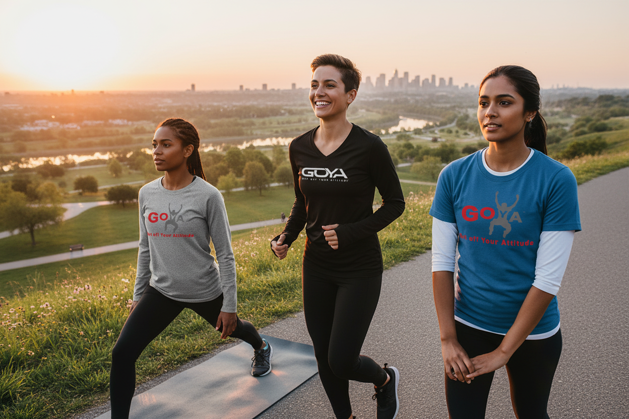 Womens lifestyle image 3 - both logos
